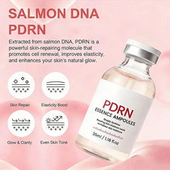 سيروم PDRN للوجه للعناية بالبشرة للترطيب وتعزيز الكولاجين وإصلاح الحاجز وتفتيح البشرة للاستخدام اليومي وتوحيد لون البشرة