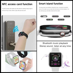 ساعة ذكية GPS للرجال متوافقة مع Apple Watch