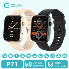 ساعة ذكية COLMI P71 تتصل بالصوت للرجال لمراقبة