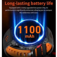 جديد T-Rex3 Pro 1100mAh بطارية ساعة ذكية GPS